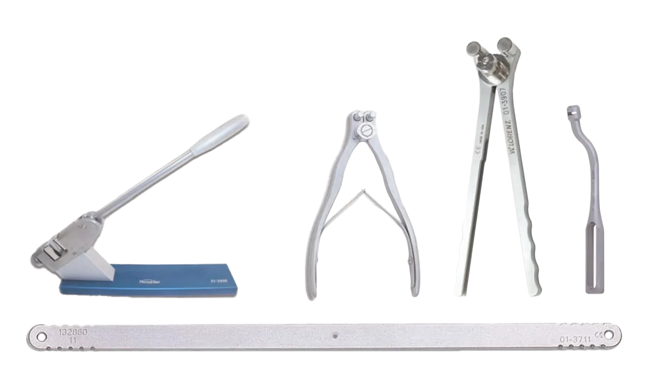 doblador torácico superior de mesa de zimmer biomet